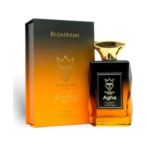 Agha by Bujairami 100ml eau de parfum bottle and box