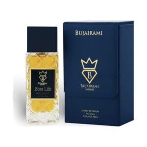 Boss Life by Bujairami 100ml extrait de parfum bottle and box