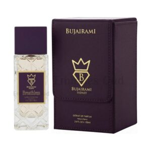 Breathless by Bujairami 100ml extrait de parfum bottle and box