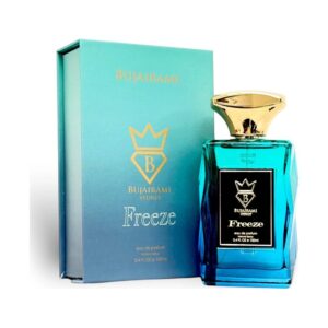 Freeze by Bujairami 100ml eau de parfum bottle and box