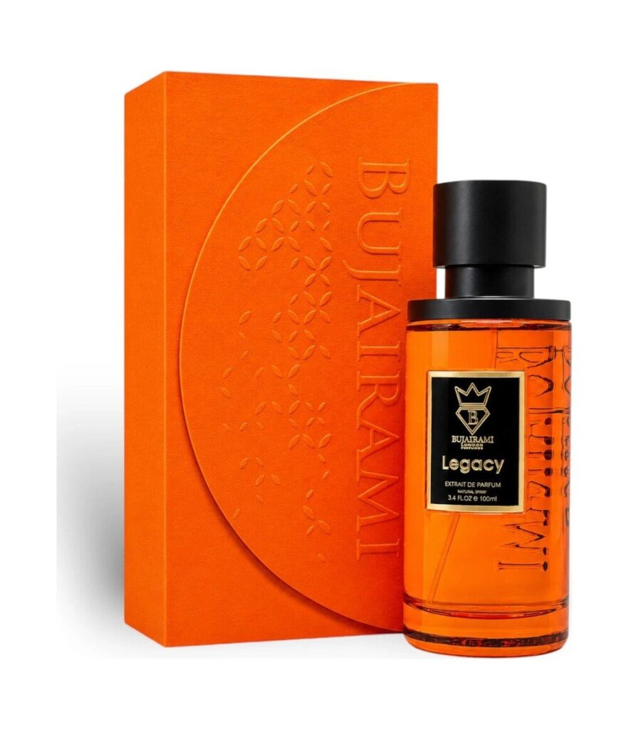 Legacy by Bujairami 100ml extrait de parfum bottle and box
