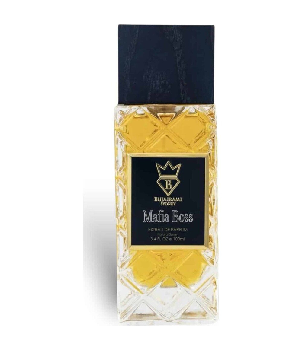 Mafia Boss by Bujairami 100ml extrait de parfum bottle and box