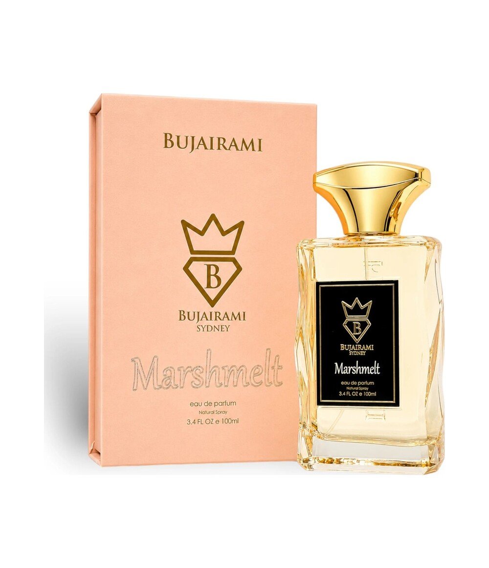 Marshmelt by Bujairami 100ml eau de parfum bottle and box