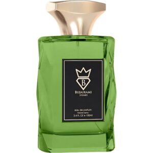 Matcha Obsession by Bujairami 100ml eau de parfum bottle and box