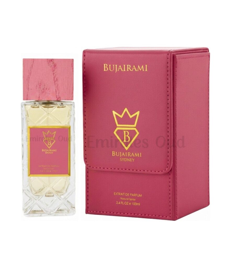 Powder Affair by Bujairami 100ml extrait de parfum bottle and box