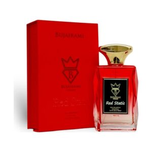 Red Static by Bujairami 100ml eau de parfum bottle and box