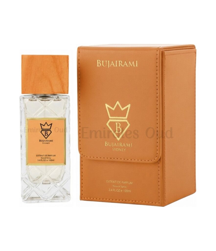 Roselle by Bujairami 100ml extrait de parfum bottle and box
