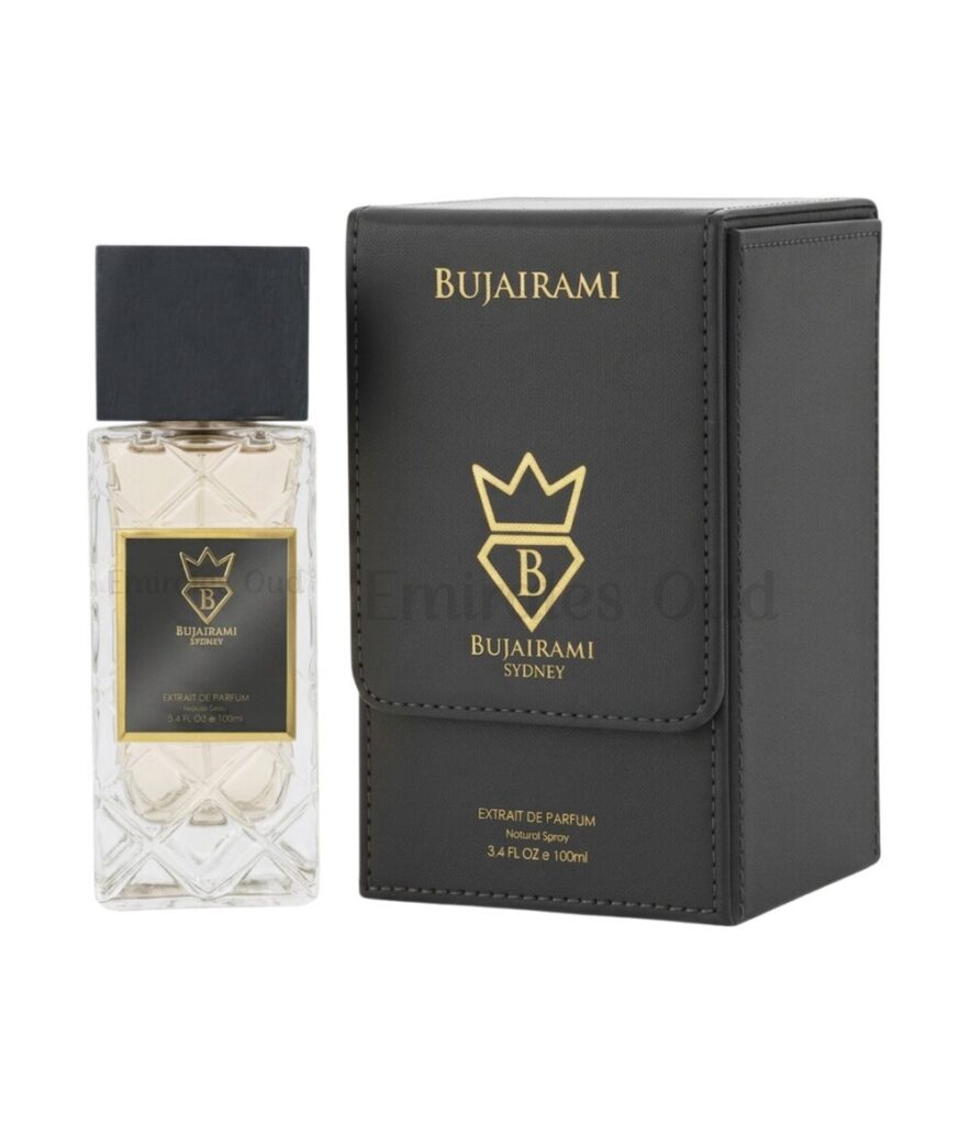 Shadow Script by Bujairami 100ml extrait de parfum bottle and box