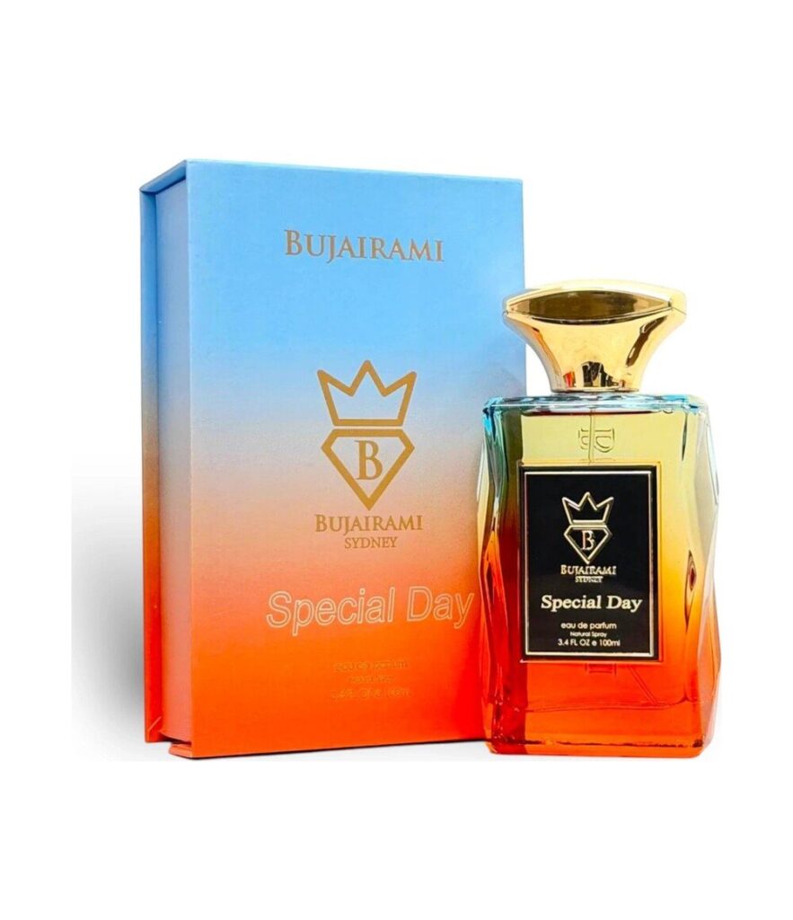 Special Day by Bujairami 100ml eau de parfum bottle and box