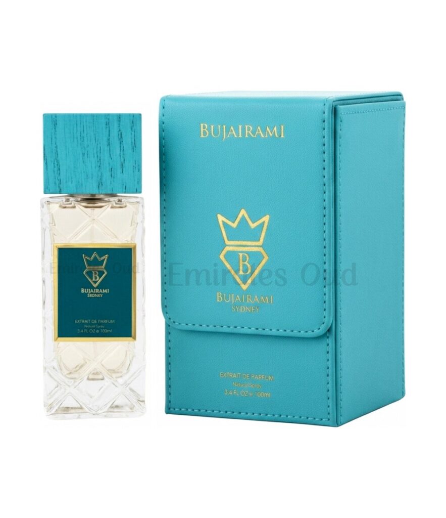 Sweet Escape by Bujairami 100ml extrait de parfum bottle and box
